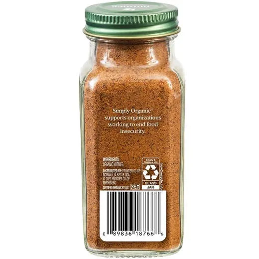 Simply Organic Nutmeg, Ground 2.30 oz.
