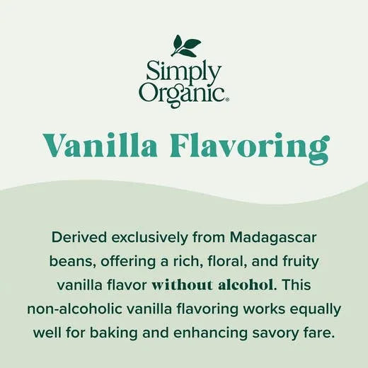 Simply Organic Non-Alcoholic Vanilla Flavoring 4 fl. oz.