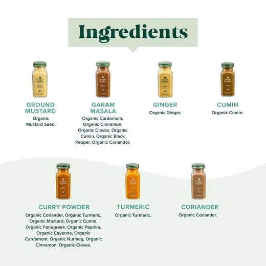 Simply Organic Taste of India Set
