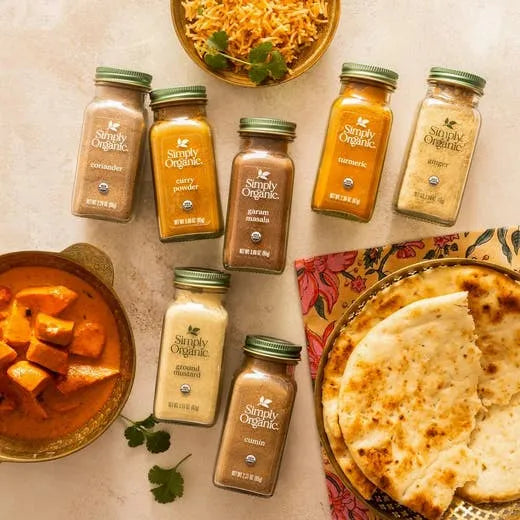 Simply Organic Taste of India Set