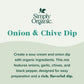 Simply Organic Onion & Chive Dip Mix 1.00 oz.