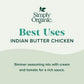 Simply Organic Butter Chicken North Indian Style Seasoning Mix 1.13 oz.