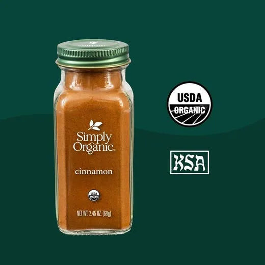 Simply Organic Cinnamon, Ground 2.45 oz.