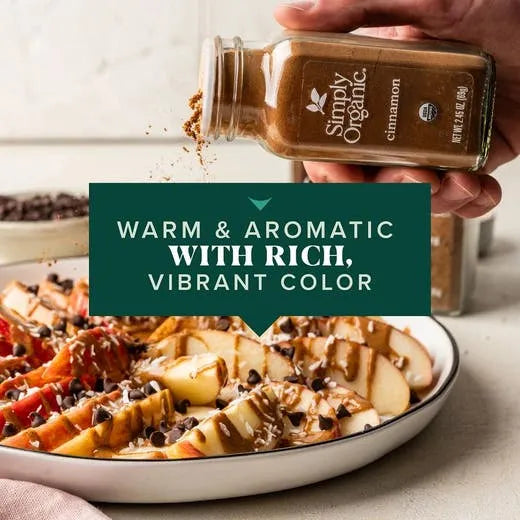 Simply Organic Cinnamon, Ground 2.45 oz.