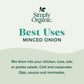 Simply Organic Minced Onion 2.21 oz.
