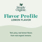 Simply Organic Lemon Flavor 2 fl. oz.