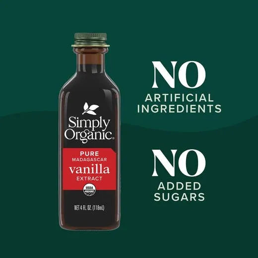 Simply Organic Pure Madagascar Vanilla Extract 4 fl. oz.