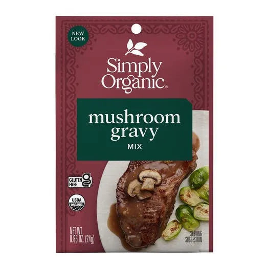 Simply Organic Mushroom Gravy Mix 0.85 oz.