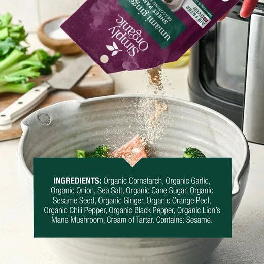 Simply Organic Sheet Pan Seasoning, Umami Ginger 0.99 oz.