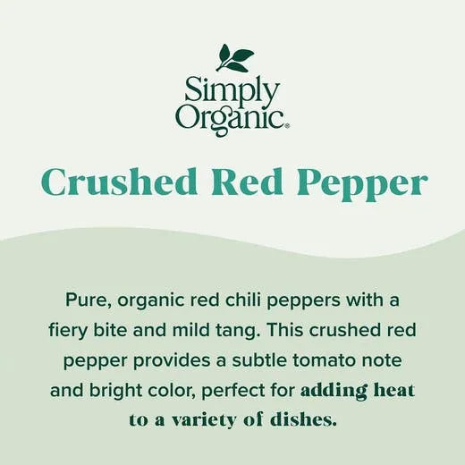 Simply Organic Crushed Red Pepper 1.59 oz.