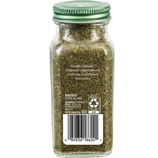 Simply Organic Dill Weed 0.81 oz.