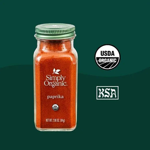 Simply Organic Paprika, Ground 2.96 oz.