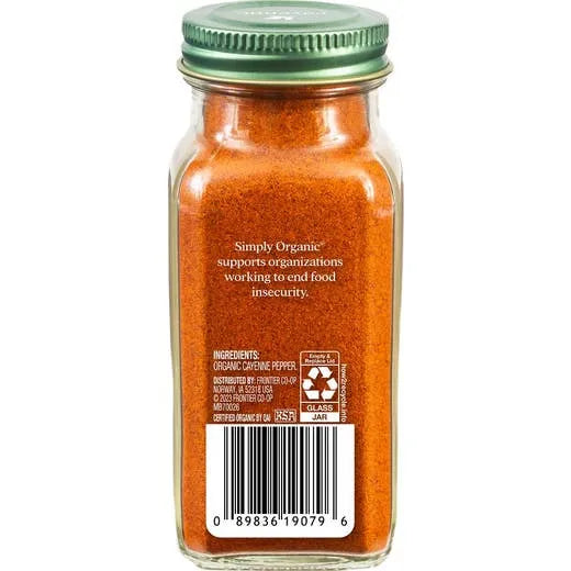 Simply Organic Cayenne Pepper 2.50 oz.