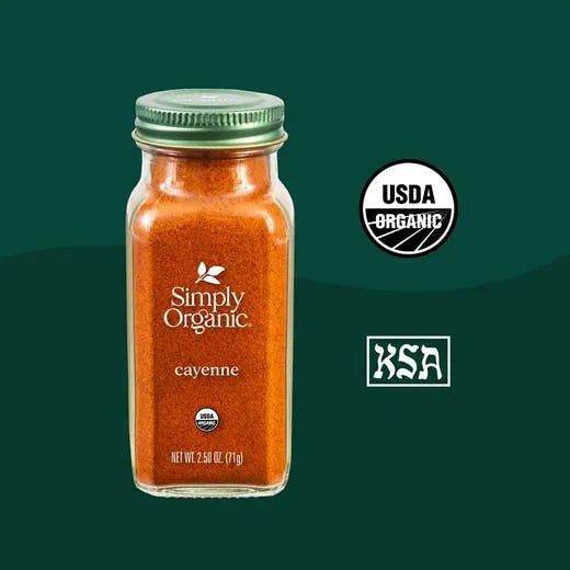 Simply Organic Cayenne Pepper 2.50 oz.