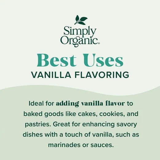 Simply Organic Non-Alcoholic Vanilla Flavoring 4 fl. oz.