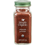 Simply Organic Chipotle Powder 2.65 oz.