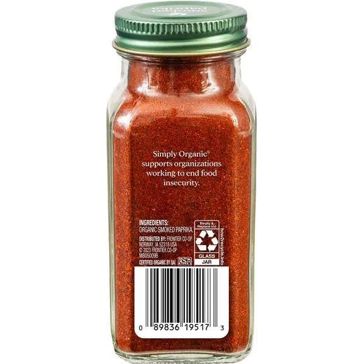 Simply Organic Smoked Paprika 2.72 oz.