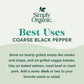 Simply Organic Black Pepper, Coarse Grind 2.47 oz.