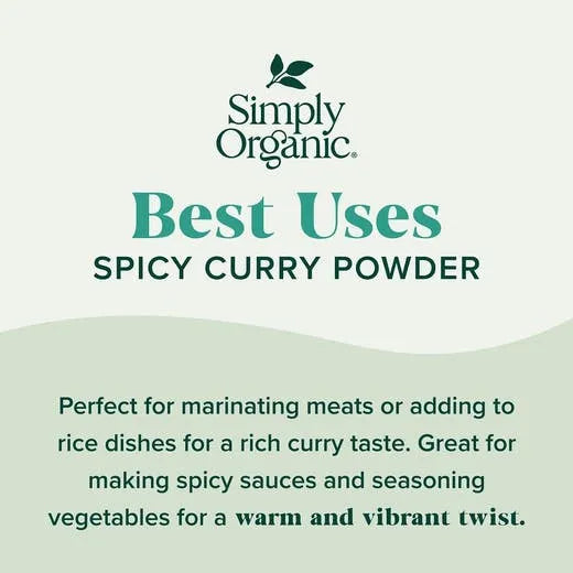 Simply Organic Spicy Curry Powder 2.80 oz.