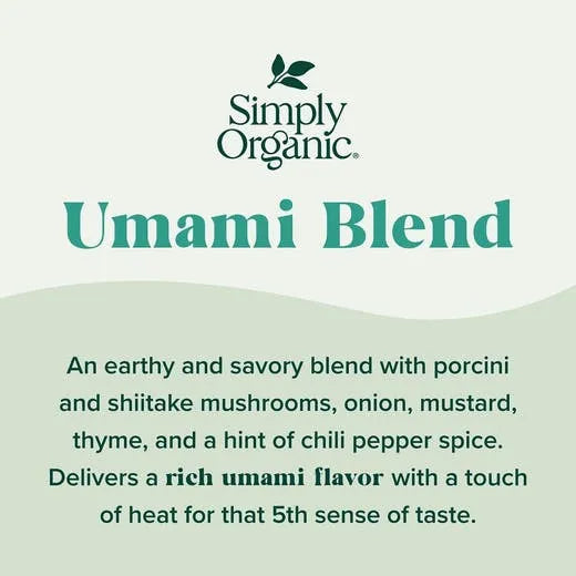 Simply Organic Original Umami Blend 3.14 oz.
