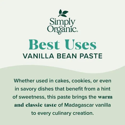 Simply Organic Vanilla Bean Paste 4 fl. oz.