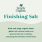 Simply Organic Black Garlic Finishing Salt 2.19 oz.