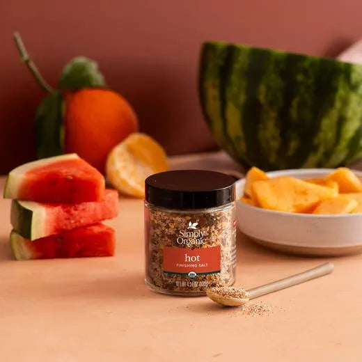 Simply Organic Hot Finishing Salt 4.34 oz.