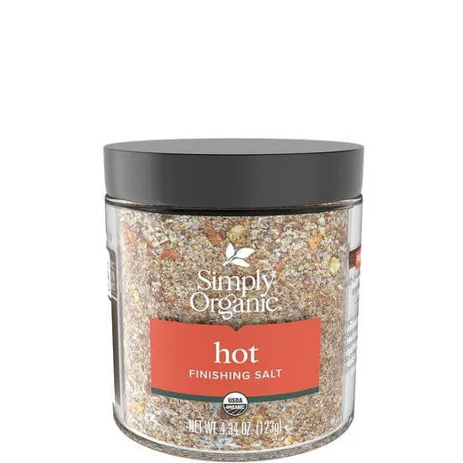 Simply Organic Hot Finishing Salt 4.34 oz.