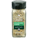 Simply Organic Garlic Herb Culinary Crisp 3.03 oz.