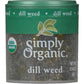 Simply Organic Dill Weed 0.14 oz.