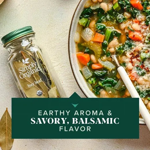 Simply Organic Bay Leaf 0.14 oz.