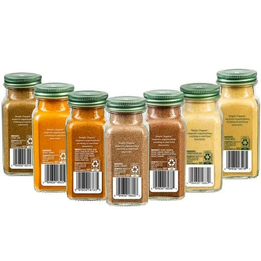 Simply Organic Taste of India Set